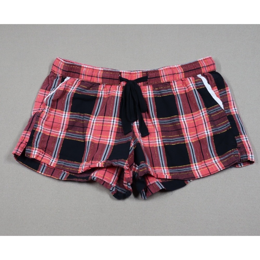 Vintage Y2K Sleep Shorts by Old Navy - Red Plaid - Size XS‎